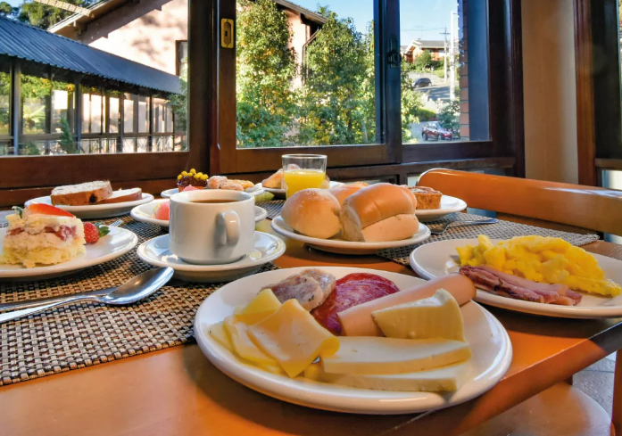 Café colonial em Gramado