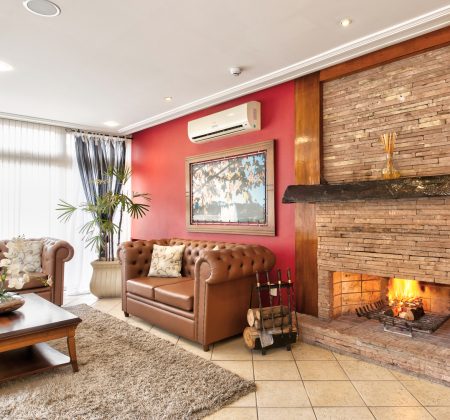 Recepção com Lareira em Gramado